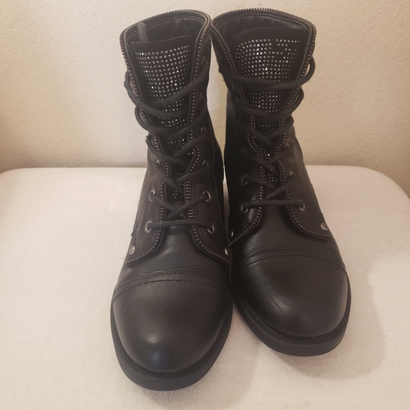 guess sparkle boots